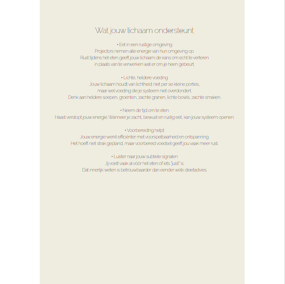 Voedingsgids – Eten volgens je Human Design (digitaal)