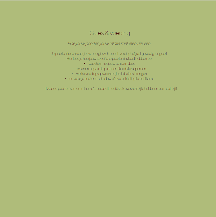 Voedingsgids – Eten volgens je Human Design (digitaal)