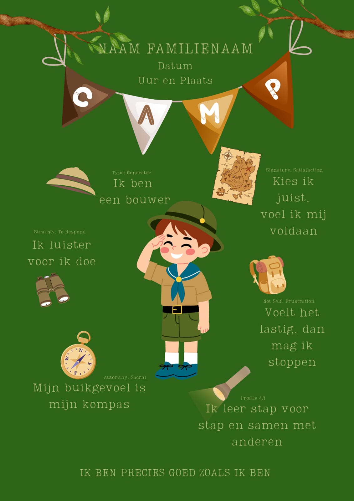 Gepersonaliseerde kinderposter (A2)