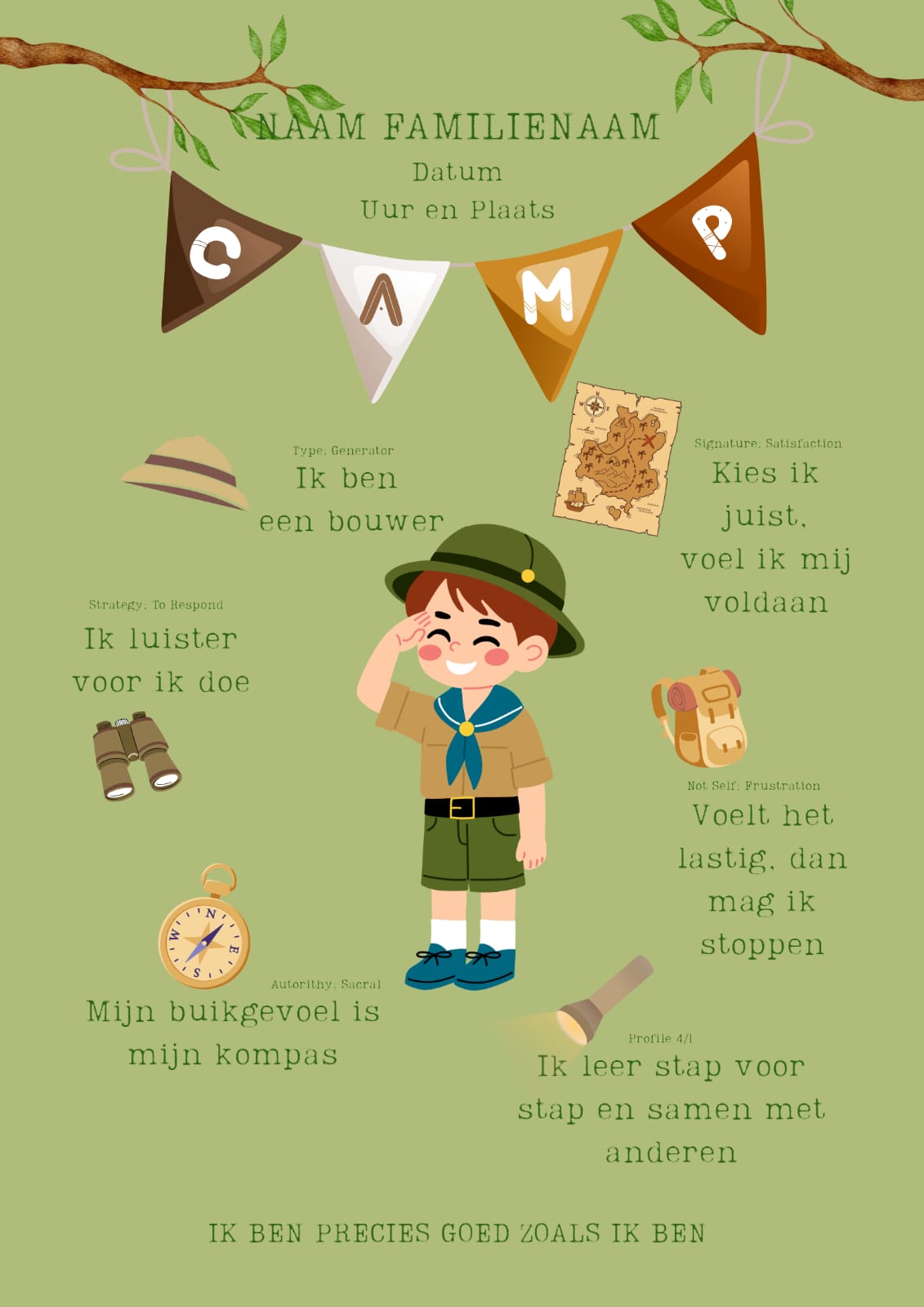 Gepersonaliseerde kinderposter (A2)