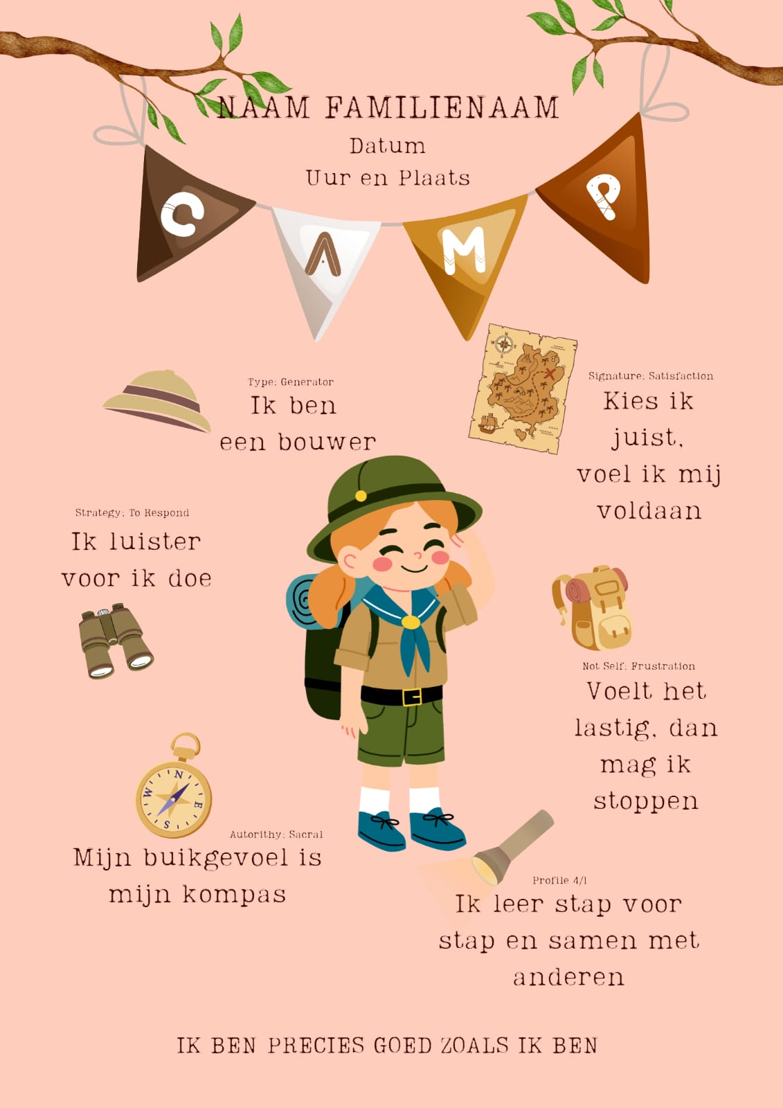 Gepersonaliseerde kinderposter (A2)