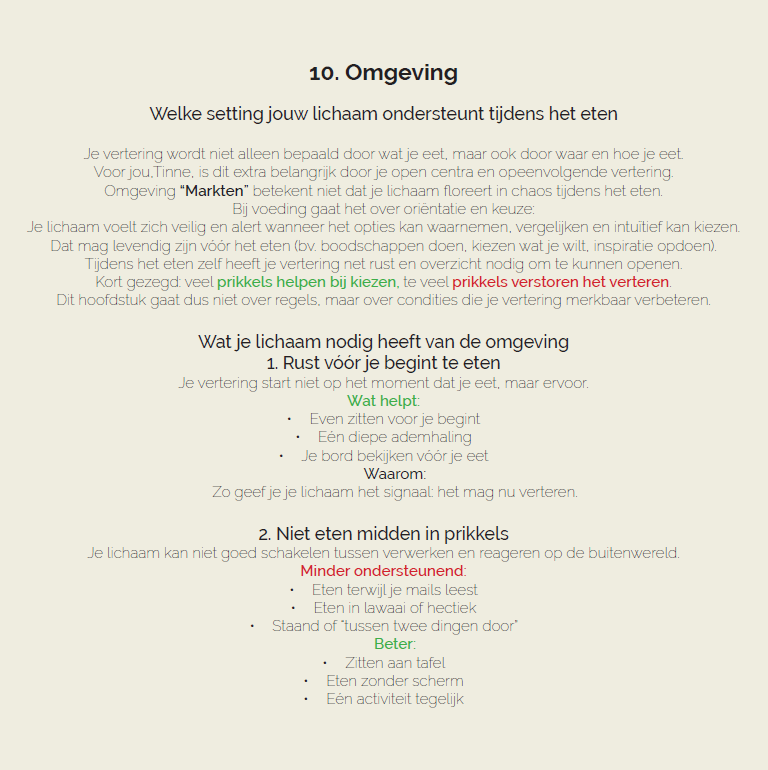 Voedingsgids — Eten volgens je Human Design