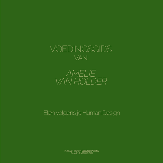 Voedingsgids – Eten volgens je Human Design (digitaal)